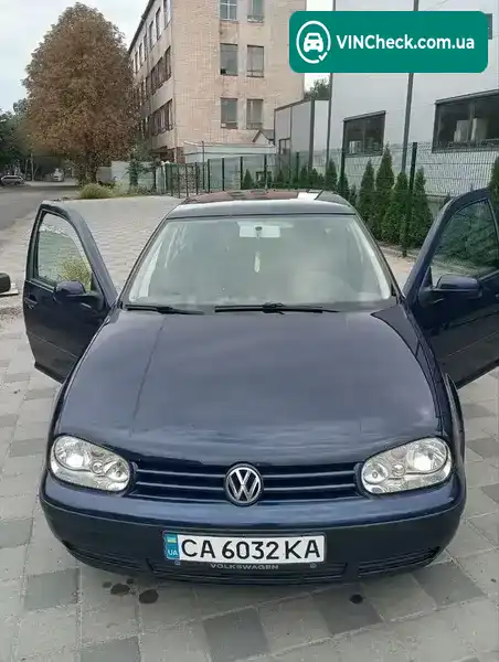 Volkswagen Golf 2000, фото з оголошення 1 з 5, VIN WVWZZZ1JZ1D390627
