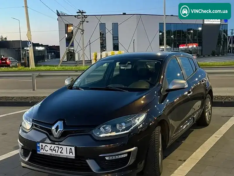 Renault Megane 2014, фото з оголошення 2 з 10, VIN VF1BZ100650911635