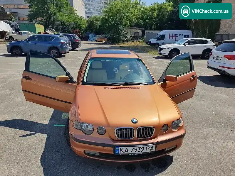 BMW 3 Series 2001, фото з оголошення 1 з 20, VIN WBAAU51040KM75091