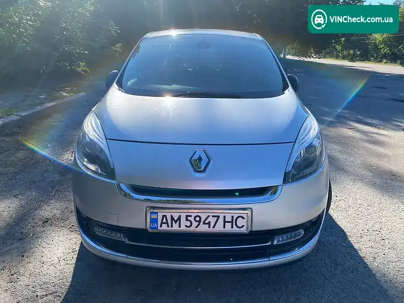 Renault Scenic 2012, фото з оголошення 2 з 20, VIN VF1JZ00AD47676628
