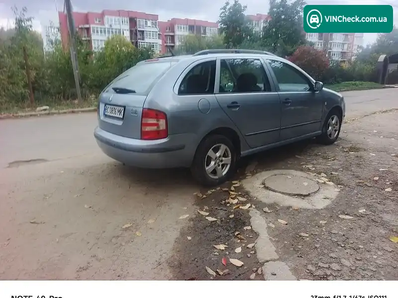 Skoda Fabia 2004, фото з оголошення 2 з 5, VIN TMBHC26Y354244048