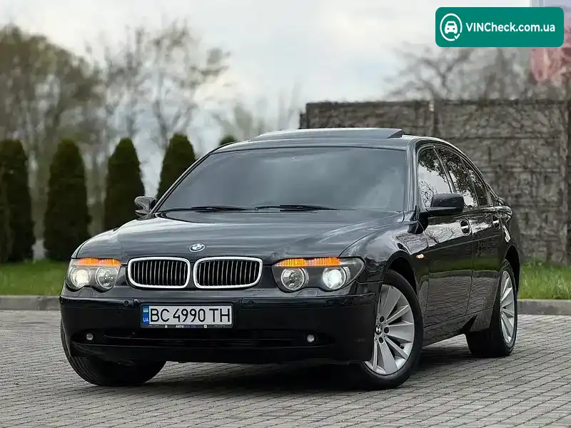 BMW 7 Series 2004, фото з оголошення 1 з 20, VIN WBAGM21060DR55890