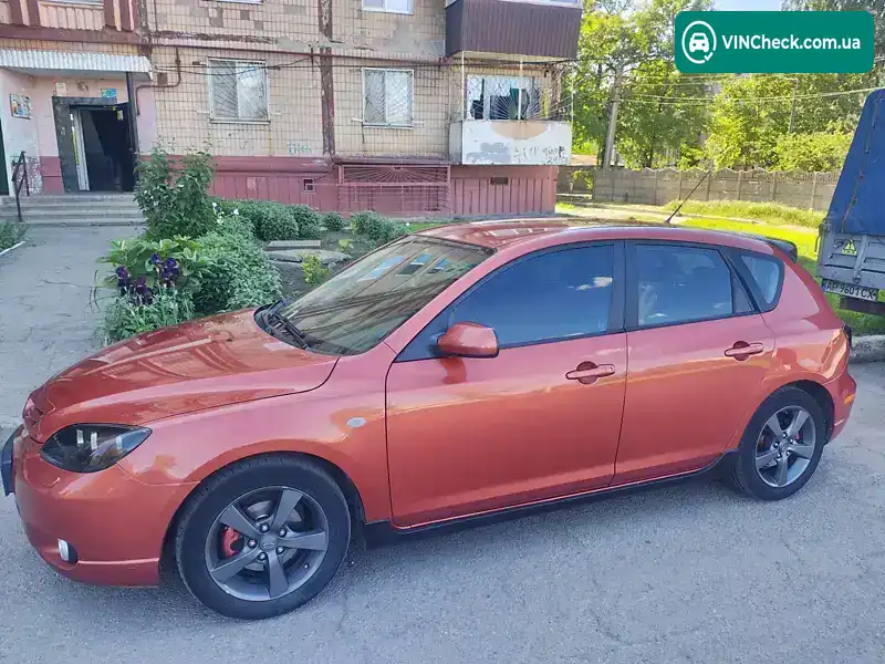 Mazda 3 2005, фото з оголошення 2 з 11, VIN JMZBK14Z561273925