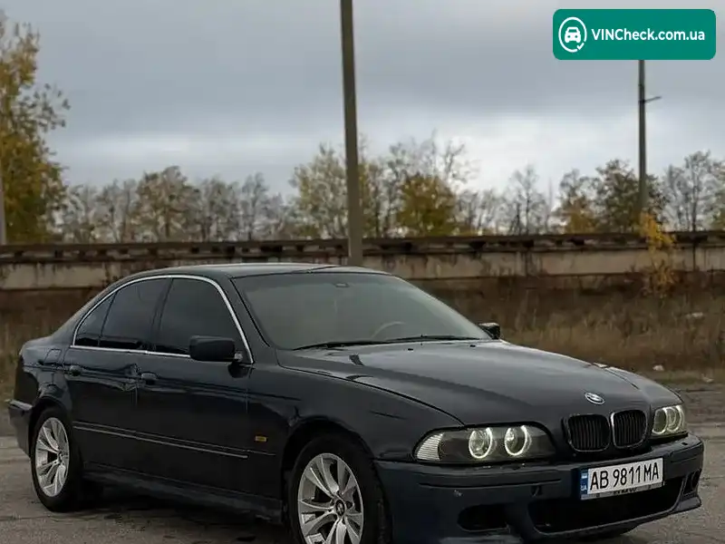 BMW 5 Series 2003, фото з оголошення 1 з 11, VIN WBADL01070GY12696