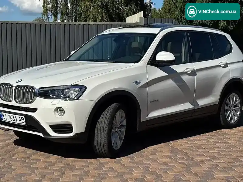 BMW X3 2017, фото з оголошення 2 з 20, VIN 5UXWX9C3XH0W79057
