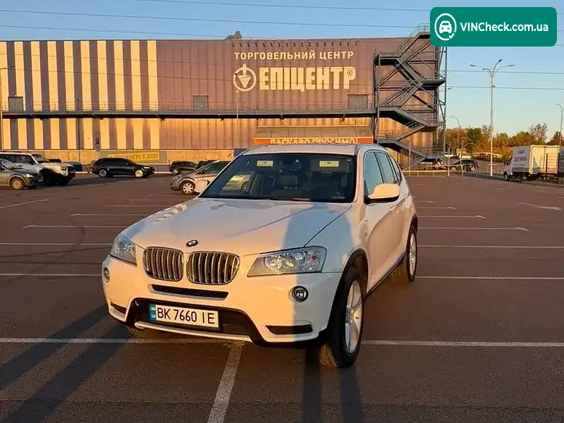 BMW X3 2013, фото з оголошення 1 з 19, VIN 5UXWX9C59D0D09104