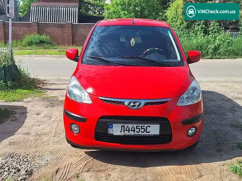 Hyundai i10 2008, фото з оголошення 1 з 21, VIN MALAM51BP8M134449