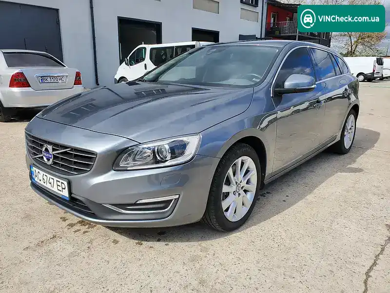 Volvo V60 2015, фото з оголошення 1 з 20, VIN YV1FW40LDG1300178