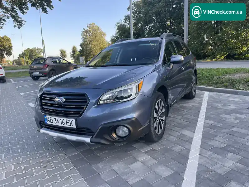 Subaru Outback 2016, фото з оголошення 2 з 20, VIN 4S4BSEJC9G3356069