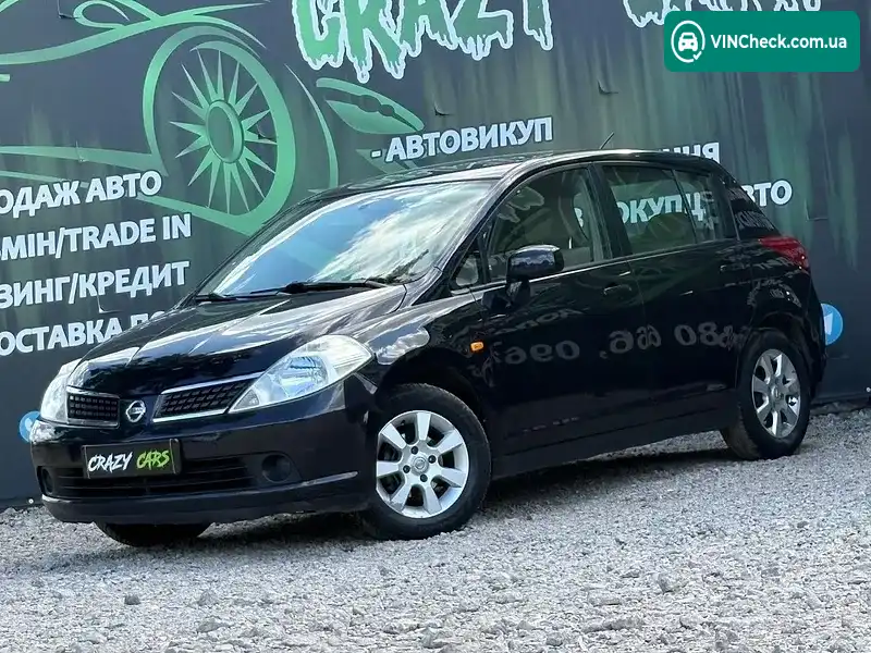 Nissan TIIDA 2007, фото з оголошення 1 з 20, VIN JN1CC13C18T011196
