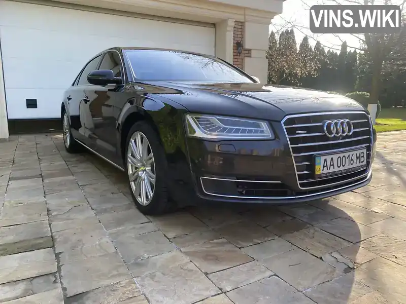 Audi A8 2013, фото з оголошення 2 з 9, VIN WAUZZZ4H5EN006966