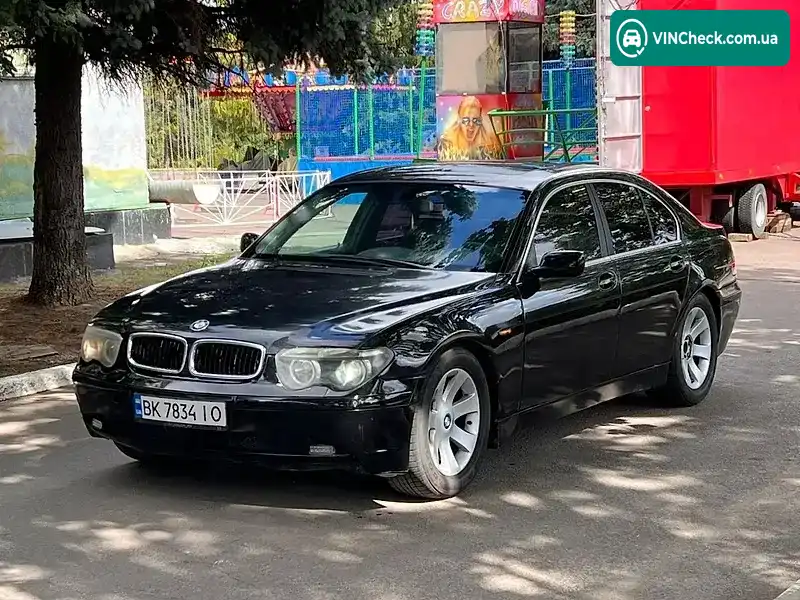 BMW 7 Series 2001, фото з оголошення 1 з 14, VIN WBAGL61030DM50402