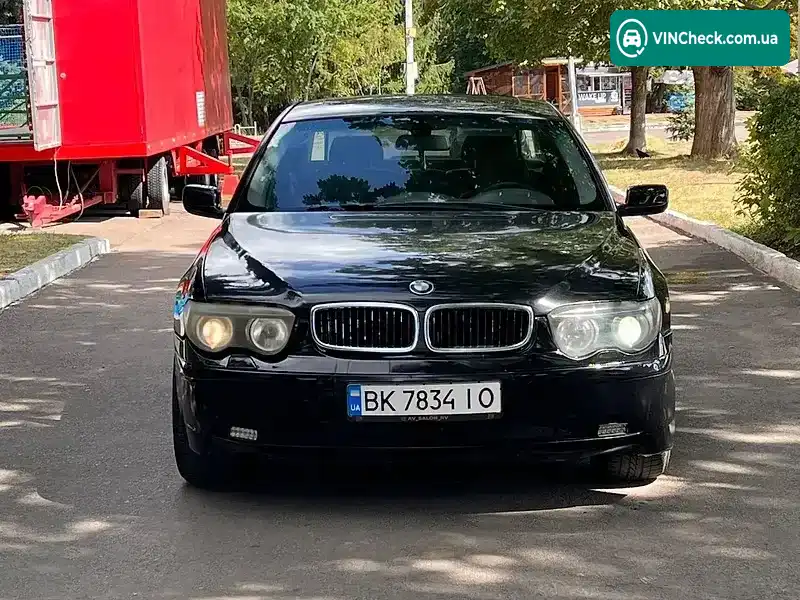 BMW 7 Series 2001, фото з оголошення 2 з 14, VIN WBAGL61030DM50402
