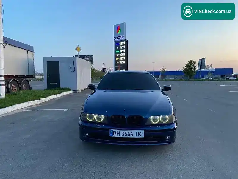 BMW 5 Series 2001, фото з оголошення 1 з 20, VIN WBADL81040GX53119