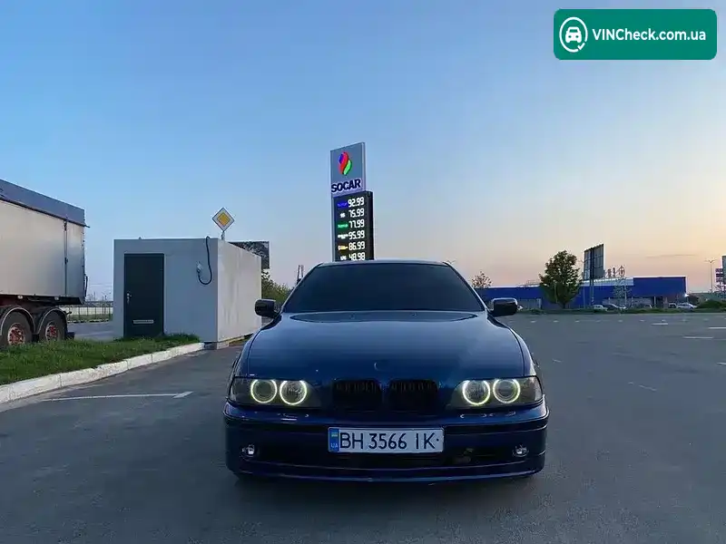 BMW 5 Series 2001, фото з оголошення 2 з 20, VIN WBADL81040GX53119