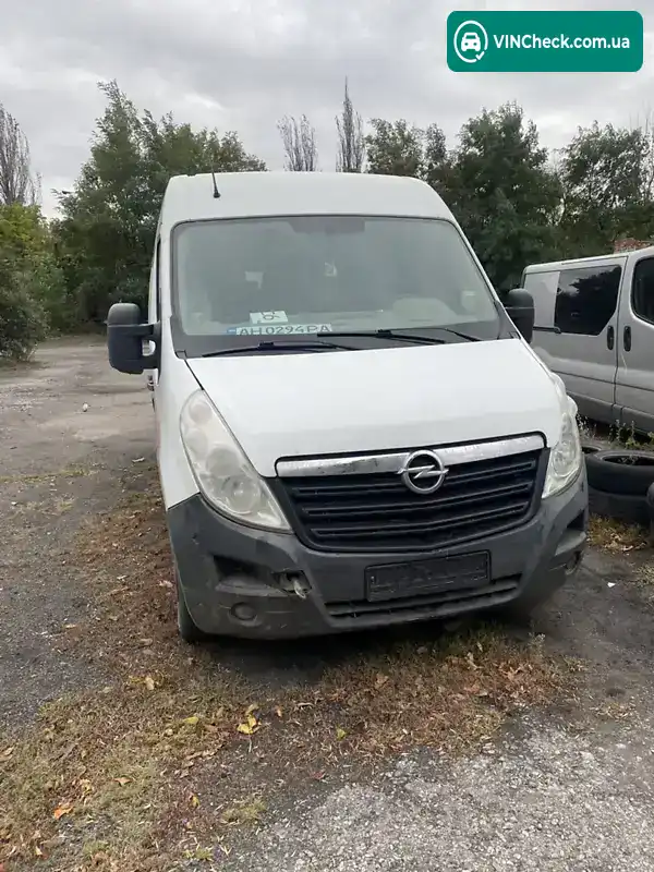 Opel Movano 2012, фото з оголошення 1 з 6, VIN W0LMRF4DCCB034437