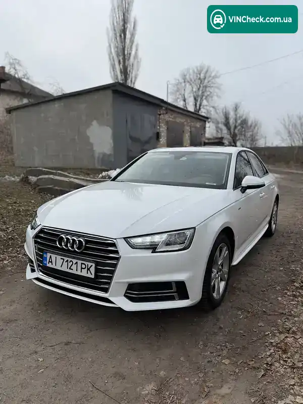 Audi A4 2018, фото з оголошення 2 з 17, VIN WAUKMAF40JA173961