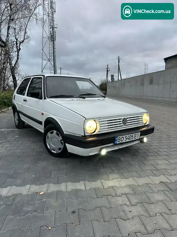 Volkswagen Golf 1988, фото з оголошення 1 з 15, VIN WVWZZZ19ZJW382431