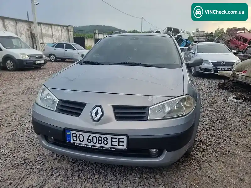 Renault Megane 2003, фото з оголошення 2 з 11, VIN VF1KM0J0H29703028