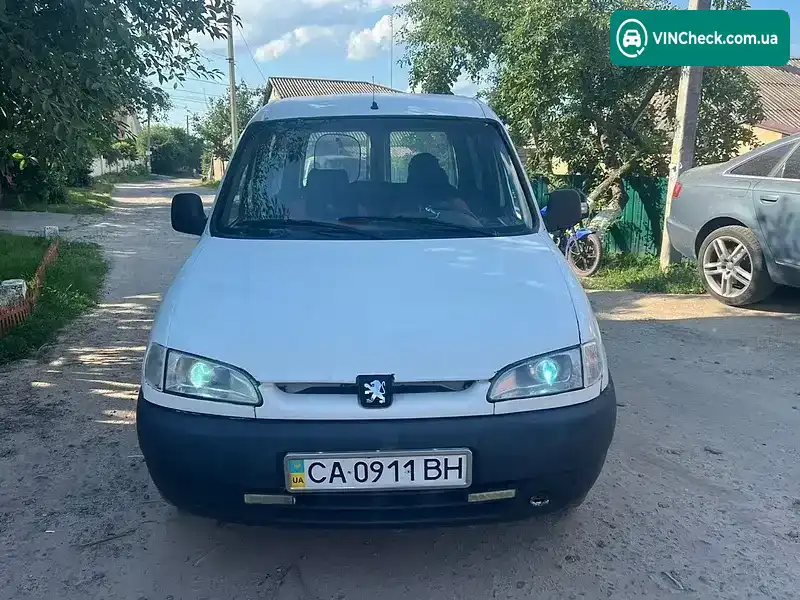 Peugeot Partner 1997, фото з оголошення 2 з 10, VIN VF35CD9BD60020734