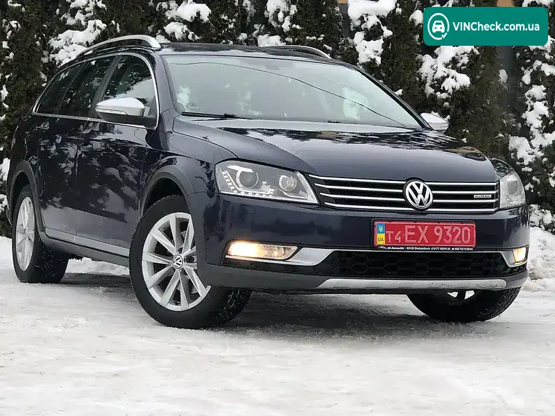 Volkswagen Passat Alltrack 2013, фото з оголошення 1 з 20, VIN WVEZZZ3CZDE131000