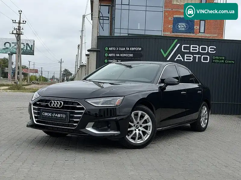 Audi A4 2021, фото з оголошення 1 з 20, VIN WAUABAF42MA047977