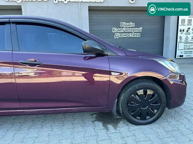 Hyundai Accent 2011, фото з оголошення 2 з 20, VIN Z94CT41CBBR032807