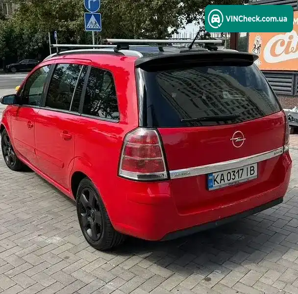 Opel Zafira 2006, фото з оголошення 1 з 20, VIN W0L0AHM7562227368