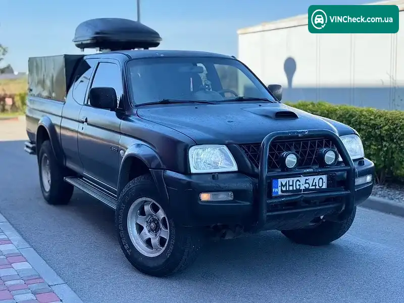 Mitsubishi L 200 2004, фото з оголошення 1 з 16, VIN MMBCNK7404D083827