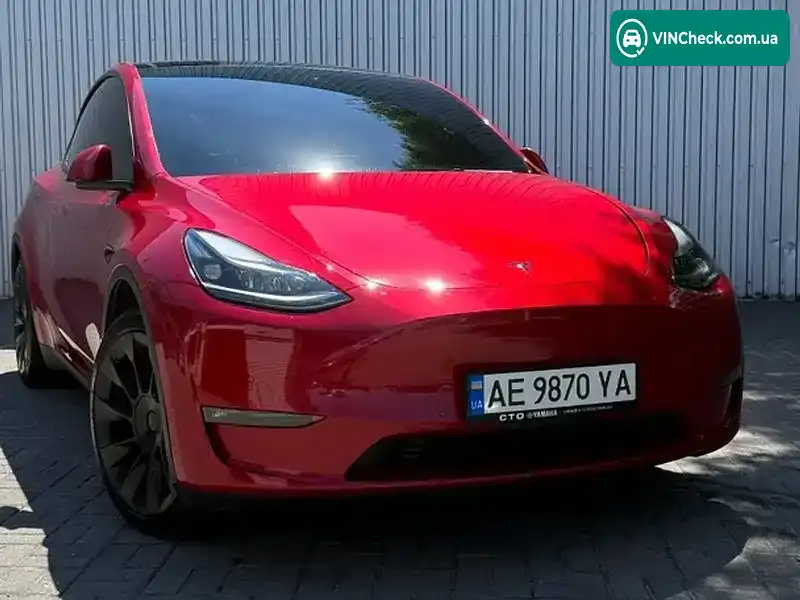 Tesla Model Y 2022, фото з оголошення 1 з 21, VIN 7SAYGAEE6NF552879