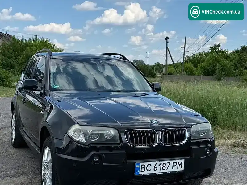 BMW X3 2006, фото з оголошення 1 з 20, VIN WBAPD510X0WD69895