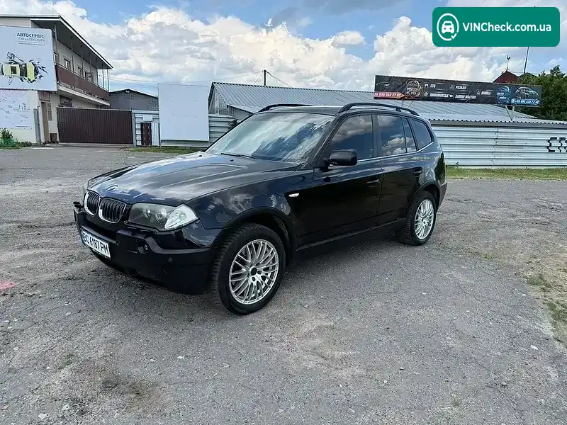 BMW X3 2006, фото з оголошення 2 з 20, VIN WBAPD510X0WD69895