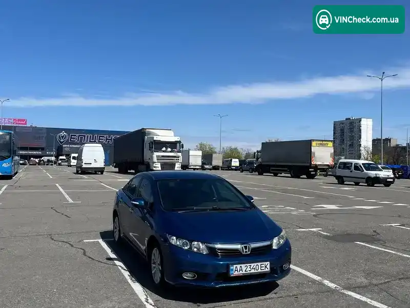 Honda Civic 2012, фото з оголошення 1 з 13, VIN NLAFB8560CW001481