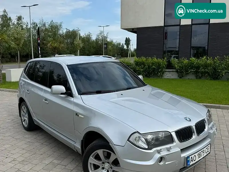 BMW X3 2004, фото з оголошення 1 з 19, VIN WBAPB51090WB42543