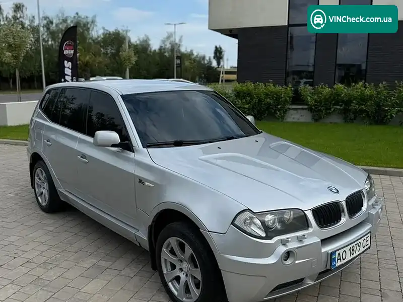 BMW X3 2004, фото з оголошення 2 з 19, VIN WBAPB51090WB42543