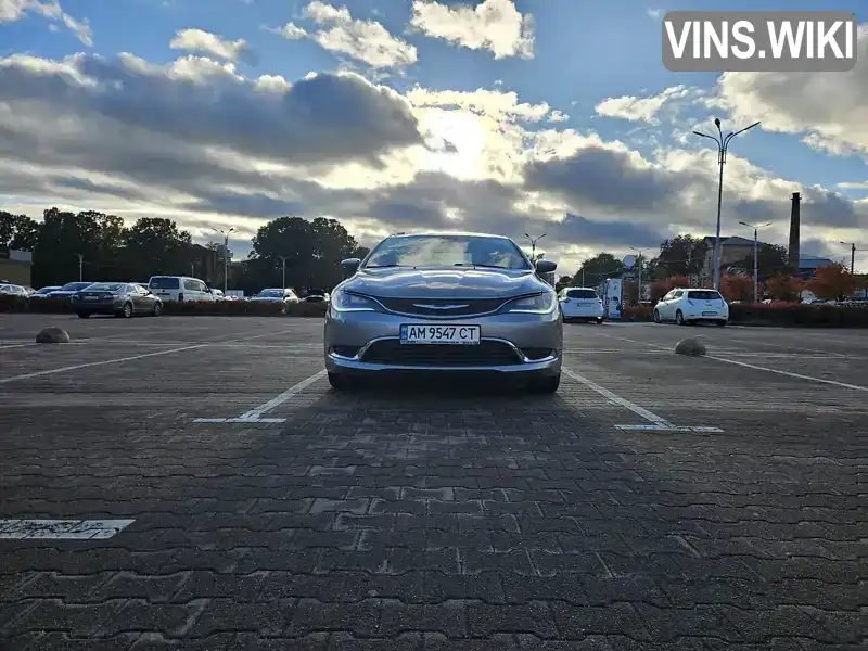 Chrysler 200 2015, фото з оголошення 1 з 13, VIN 1C3CCCAB6FN725527