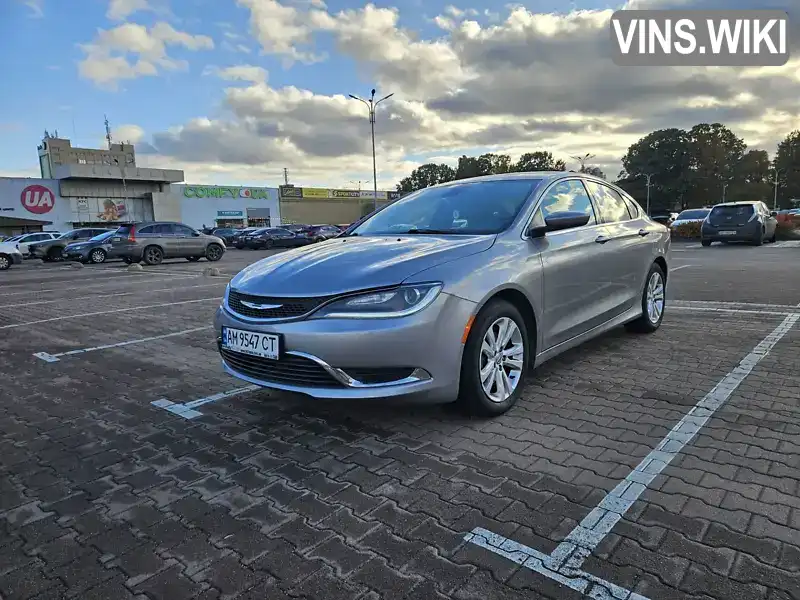 Chrysler 200 2015, фото з оголошення 2 з 13, VIN 1C3CCCAB6FN725527