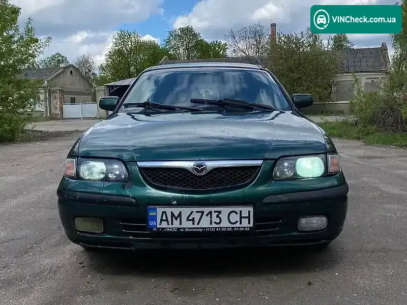 Mazda 626 1997, фото з оголошення 1 з 4, VIN JMZGF14F201134512