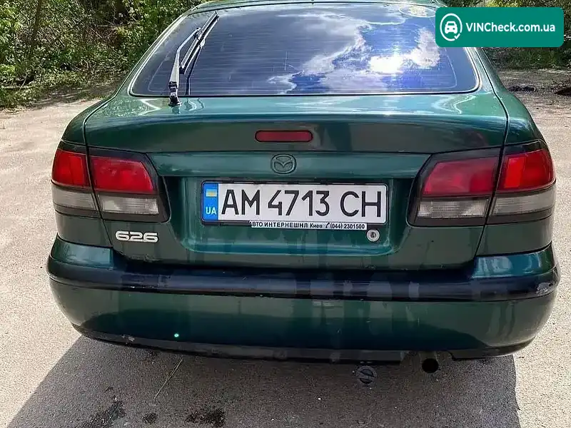Mazda 626 1997, фото з оголошення 2 з 4, VIN JMZGF14F201134512