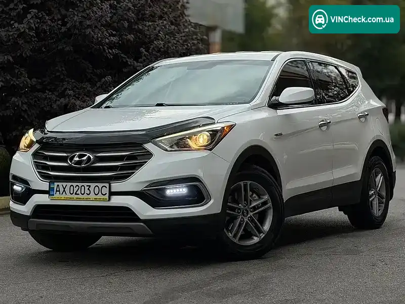 Hyundai Santa FE 2016, фото з оголошення 1 з 20, VIN 5XYZTDLB6HG403392
