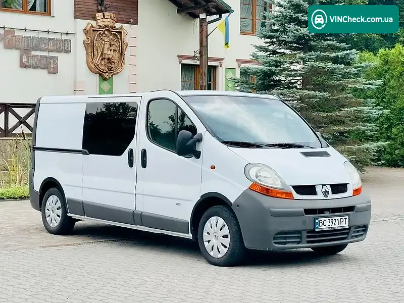 Renault Trafic 2003, фото з оголошення 1 з 20, VIN VF1FLBBB54V193515