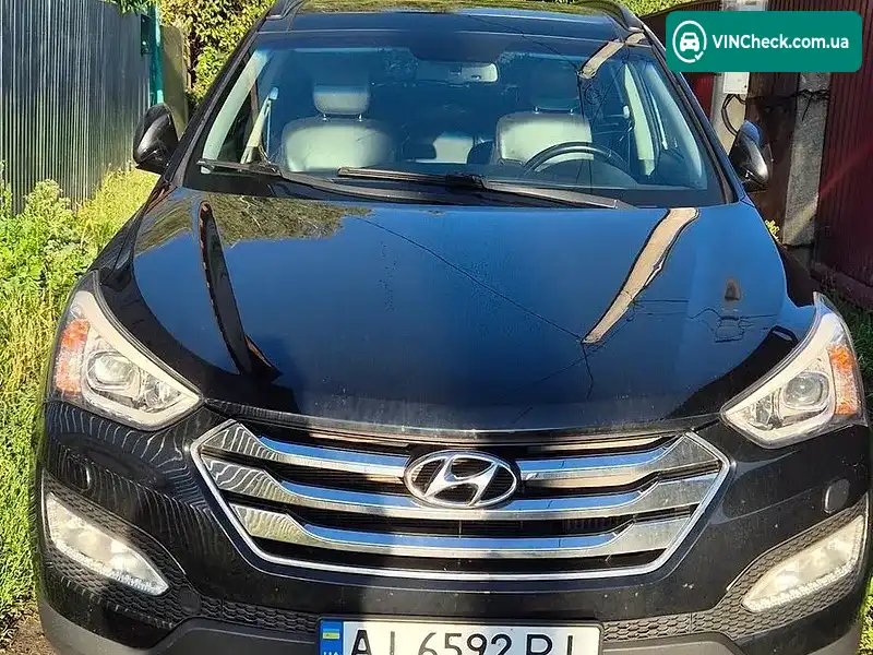Hyundai Santa FE 2014, фото з оголошення 2 з 13, VIN KMHSU81XDEU312418