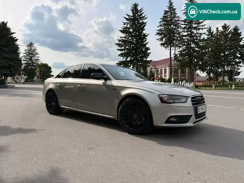 Audi A4 2013, фото з оголошення 2 з 15, VIN WAUAFAFL6EA056775