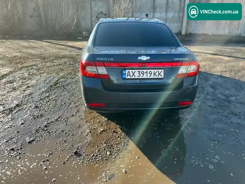 Chevrolet Epica 2008, фото з оголошення 2 з 8, VIN KL1LF69KE9B137116