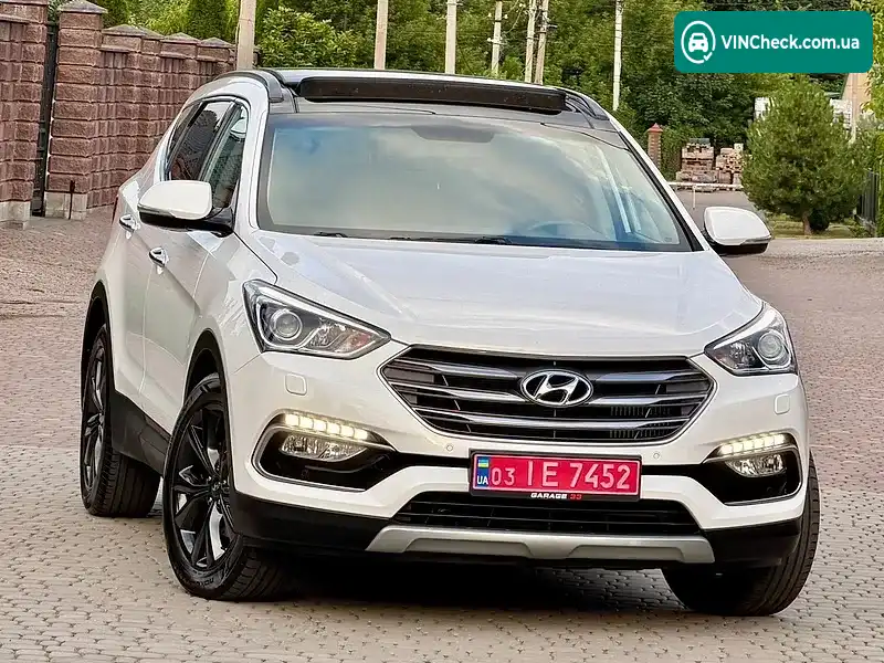 Hyundai Santa FE 2016, фото з оголошення 2 з 20, VIN KMHSU81XDGU617240
