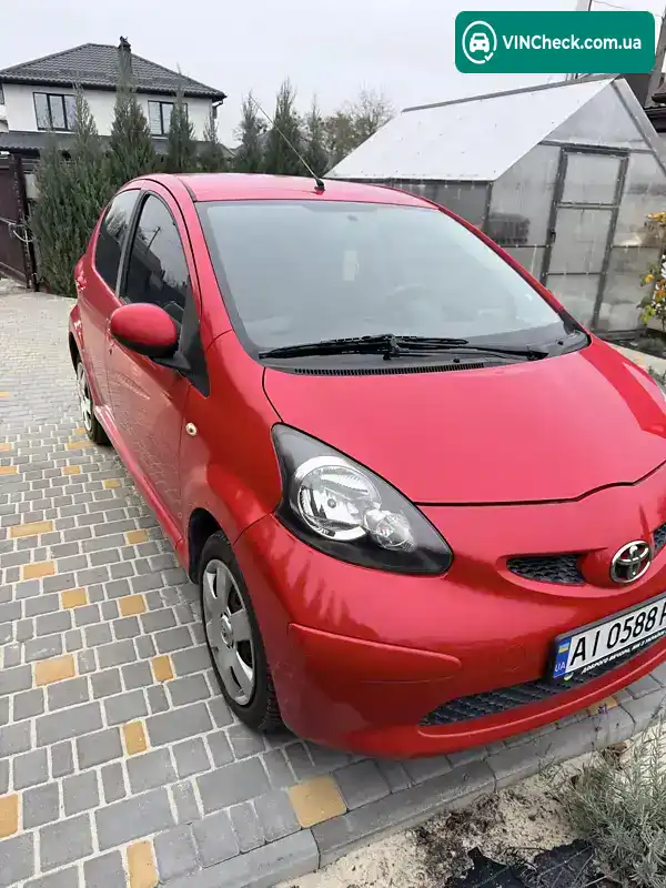 Toyota Aygo 2008, фото з оголошення 2 з 9, VIN JTDKG10CX0N302676
