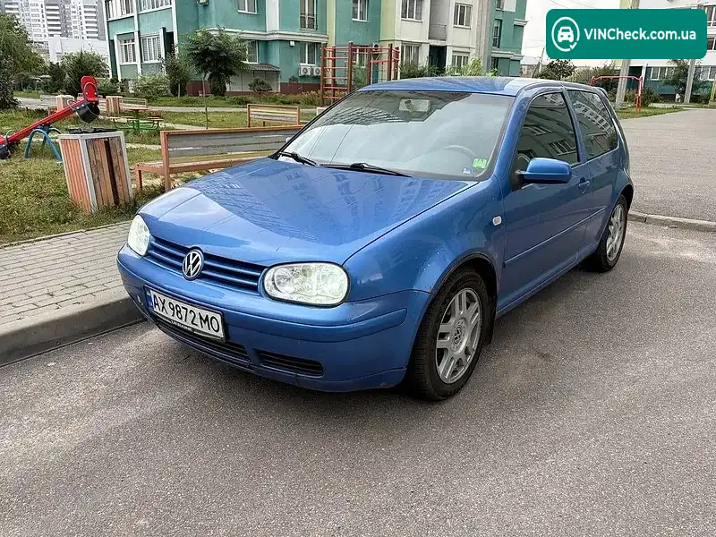 Volkswagen Golf 2000, фото з оголошення 1 з 11, VIN WVWZZZ1JZYW649977