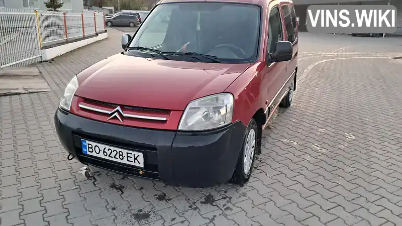 Citroen Berlingo 2008, фото з оголошення 2 з 20, VIN VF7GJ9HWC8N026952