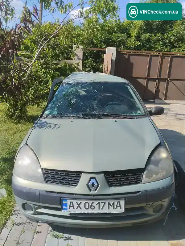 Renault Clio 2002, фото з оголошення 1 з 7, VIN VF1BB05CF27274162