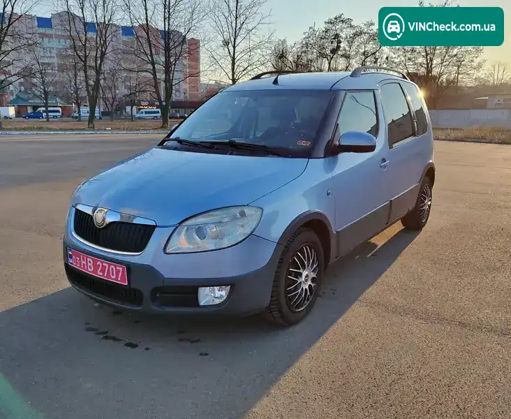 Skoda Roomster Scout 2008, фото з оголошення 1 з 20, VIN TMBND65J785037754